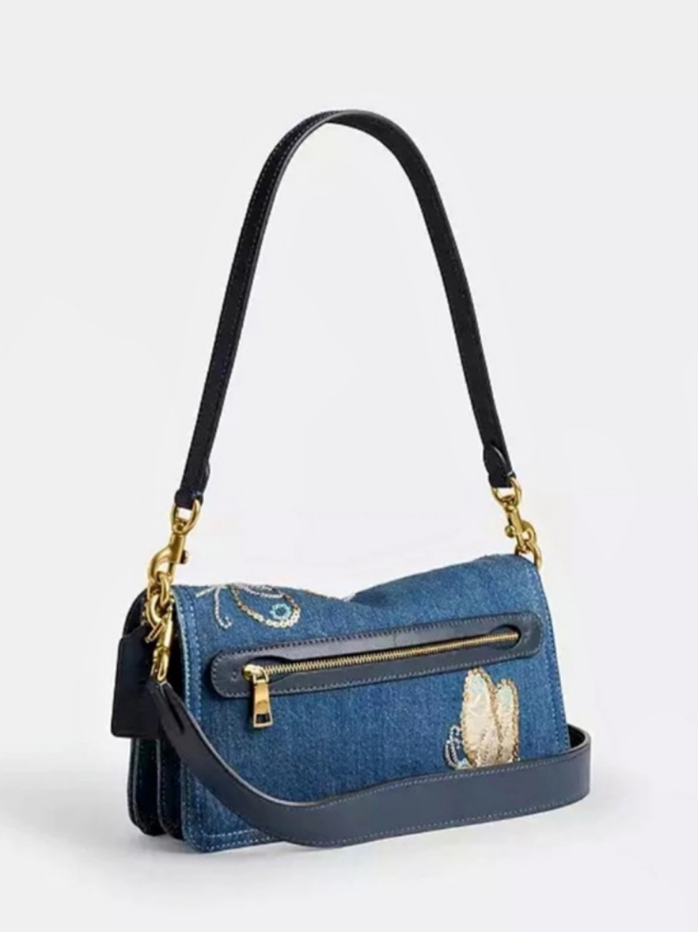 Coach Tabby Shoulder Bag 26 With Butterfly Embellishment Shoulder Bag 26 - Picture 4 of 8